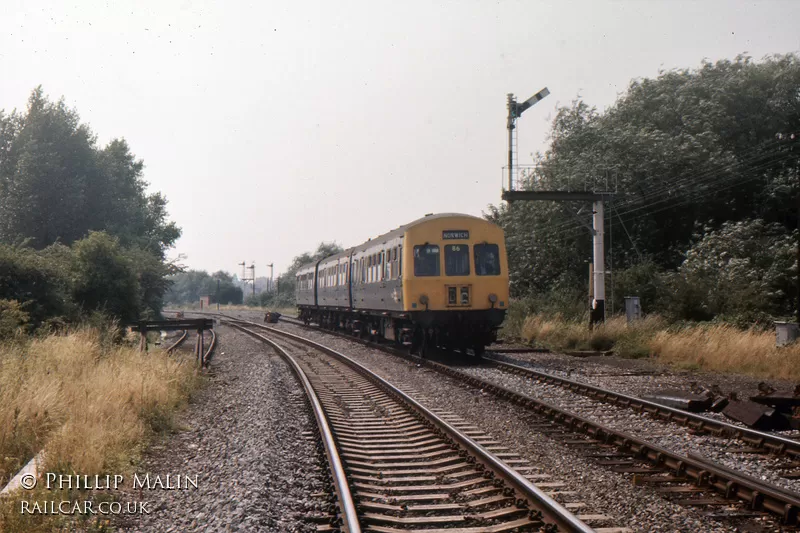 Class 101 DMU at Syston