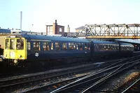 Class 104 DMU at Doncaster