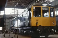 Class 104 DMU at Swindon Works