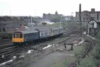 Class 104 DMU at Bolton