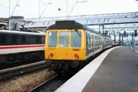 Class 108 DMU at Manchester Piccadilly