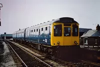 Class 110 DMU at Accrington