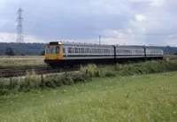 Class 117 DMU at Radley