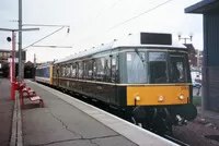 Class 121 DMU at Bedford