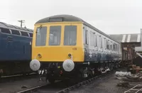 Class 122 DMU at Aberdeen Ferryhill