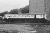 Class 122 DMU at Dundee depot