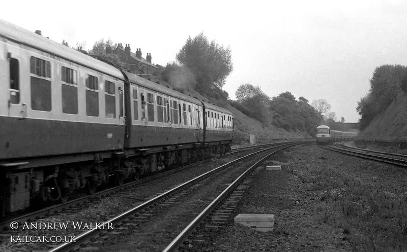 Class 124 DMU at Rotherham Masborough