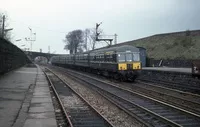 Class 101 DMU at Polmont