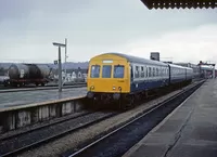 Class 101 DMU at Cardiff Central