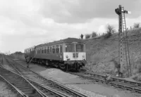 Class 105 DMU at Stainby sidings