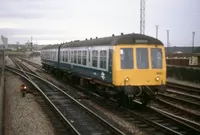 Class 108 DMU at Bristol East Junction
