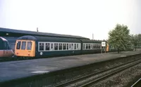 Class 108 DMU at Taunton