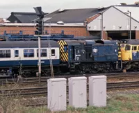Haymarket depot on 18th April 1987