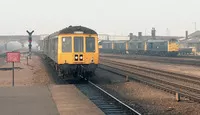 Class 114 DMU at Peterborough