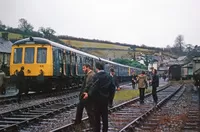 Class 116 DMU at Newcastle Emlyn