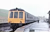 Class 116 DMU at Rhymney