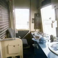 View of Class 117 driver's compartment