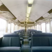 Interior view of a Class 117 DMS