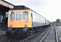 Class 117 DMU at North Elmham