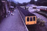 Class 118 DMU at Betws-y-Coed