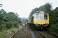 Class 118 DMU at Lady Windsor Colliery
