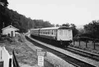 Class 119 DMU at Limpley Stoke