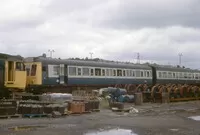 Class 121 DMU at Laira depot