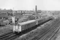 Class 122 DMU at St Andrews Junction, Birmingham
