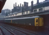 Class 128 DMU at Shrewsbury