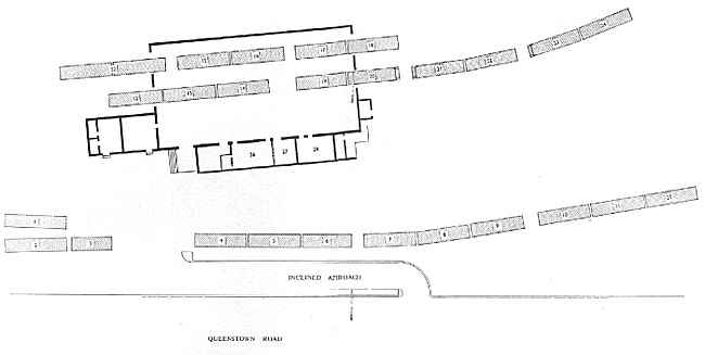 Plan of Battersea exhibition