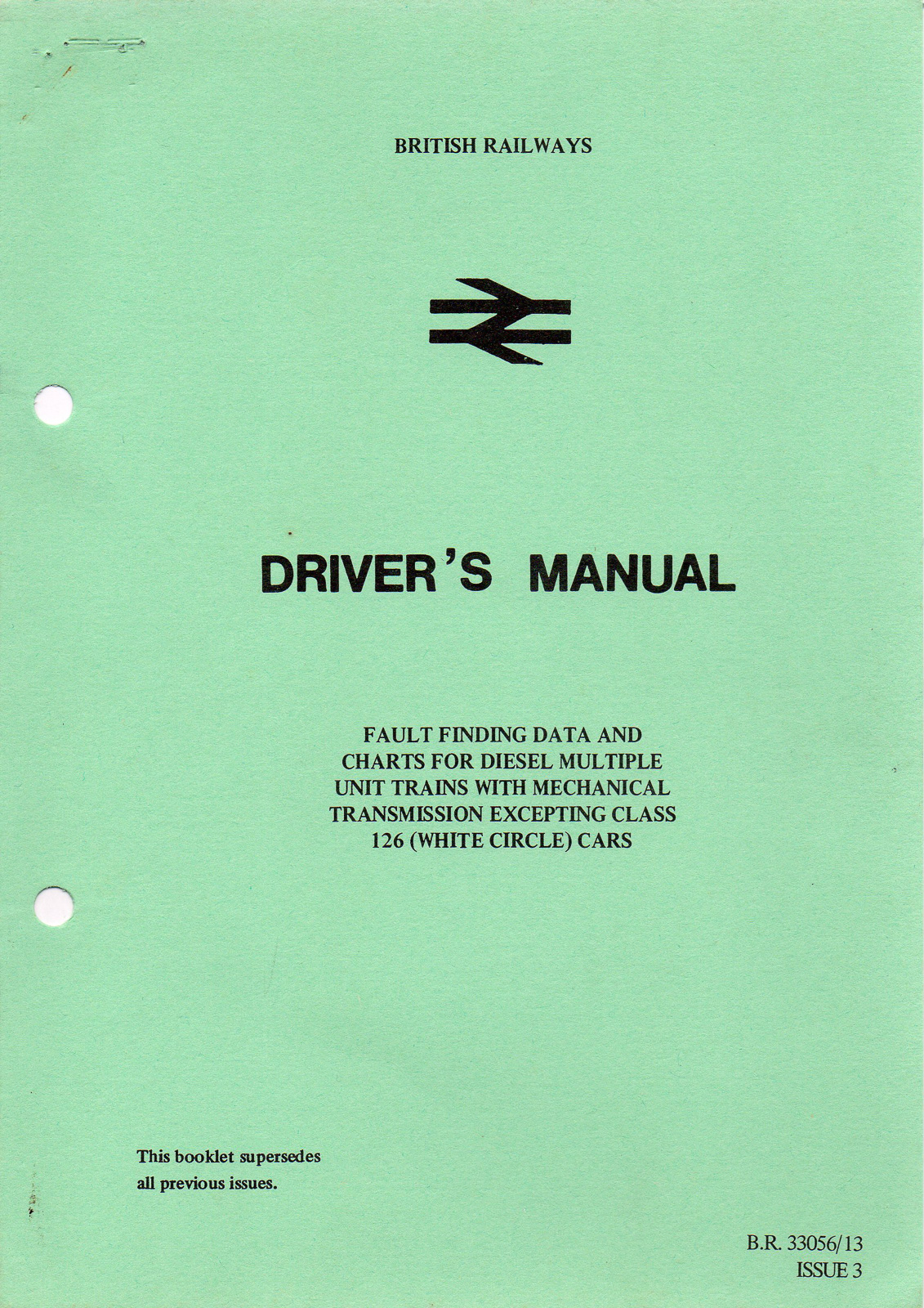 DMU drivers manual 33056-13 issue 3