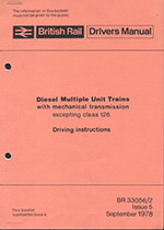 DMU drivers manual 33056-2 issue 5 cover