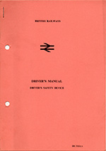 DMU drivers manual 33056-4 issue 1