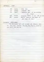 RTC DMU vehicle log notes page 2