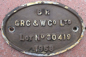 oval GRC&W worksplate