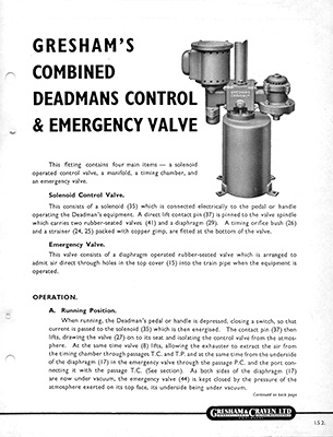 Combined Deadmans Control page 1