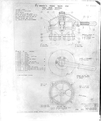 Automatic Feed Valve drawing