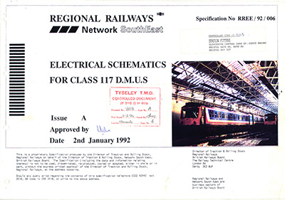 Class 117 schematics cover