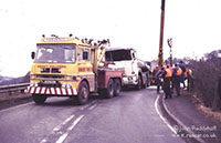 Recue truck with lorry