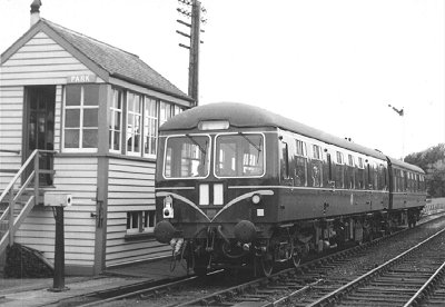 Class 105 in green with whiskers