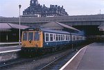 Class 108 DMU in Edinburgh Waverley