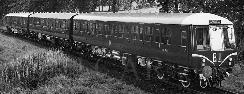 Derby suburban triple DMU