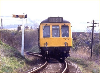 Class 121 on Bridport branch