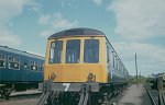 Class 122 stabled at Haymarket