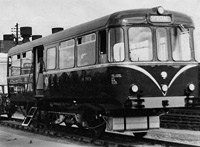 AC Cars Railbus at Swindon