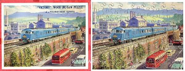 Blue Pullman jigsaw puzzle