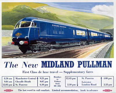 Blue Pullman poster