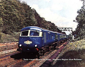 Blue Pullman colour poster