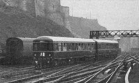 DMU at east end of Edinburgh Waverley