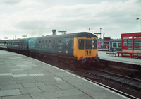 Class 100 DMU at Manchester Victoria